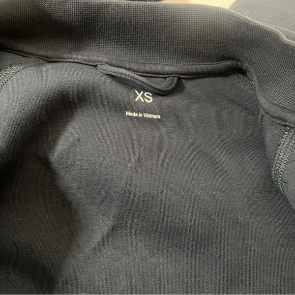 Apple Jacket Women XS Blue/Grn Full Zip Embroidered Logo Frnt/BackTech Employee - Picture 6 of 7